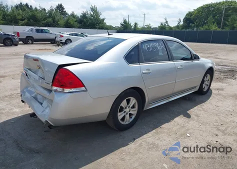 2012 Chevrolet Impala Ls из США, поврежденный, VIN 2G1WA5E37C1195202